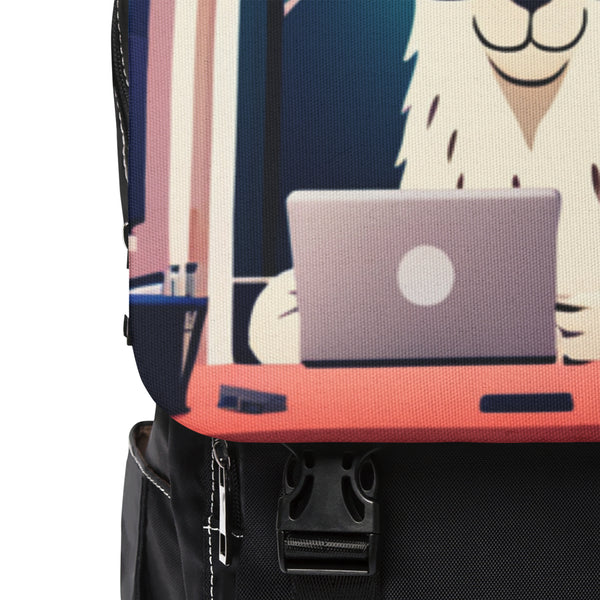 CEO Llama Casual Shoulder Backpack