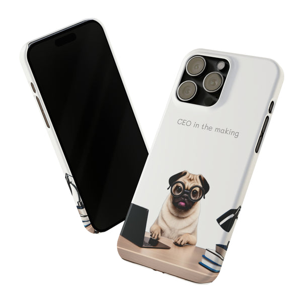 CEO Pug, Slim Phone Case