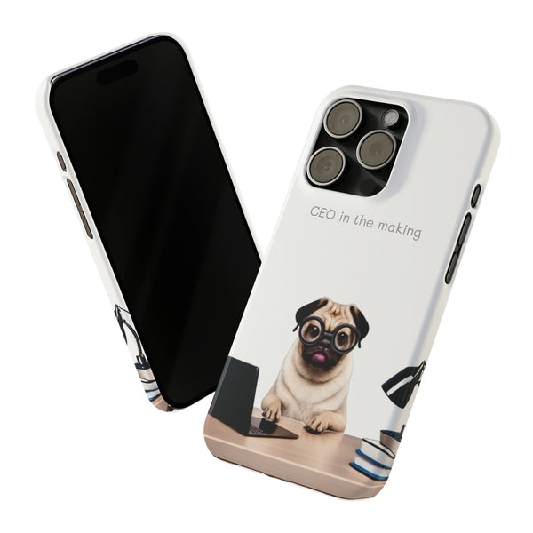 CEO Pug, Slim Phone Case