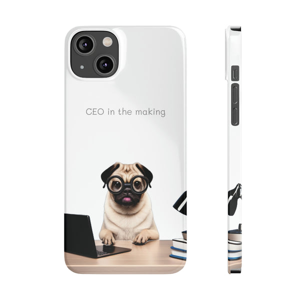 CEO Pug, Slim Phone Case