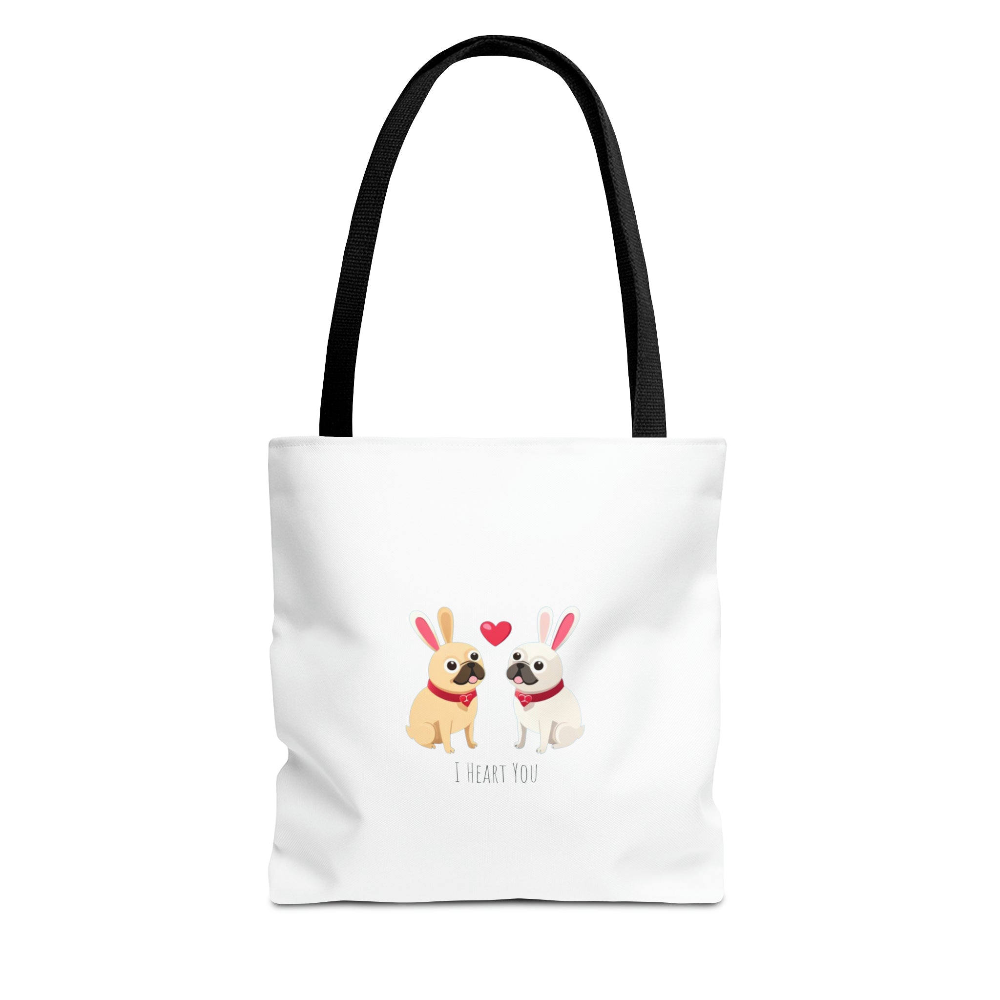 I Heart Pugs Tote Bag