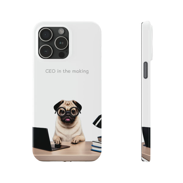 CEO Pug, Slim Phone Case